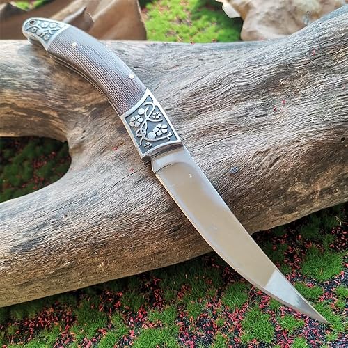 Miniatura 4 de DOOM BLADE Cuchillo de bolsillo plegable afilado, cuchillos geniales para acampar al aire libre, estilo militar, cuchillo táctico con bloqueo de