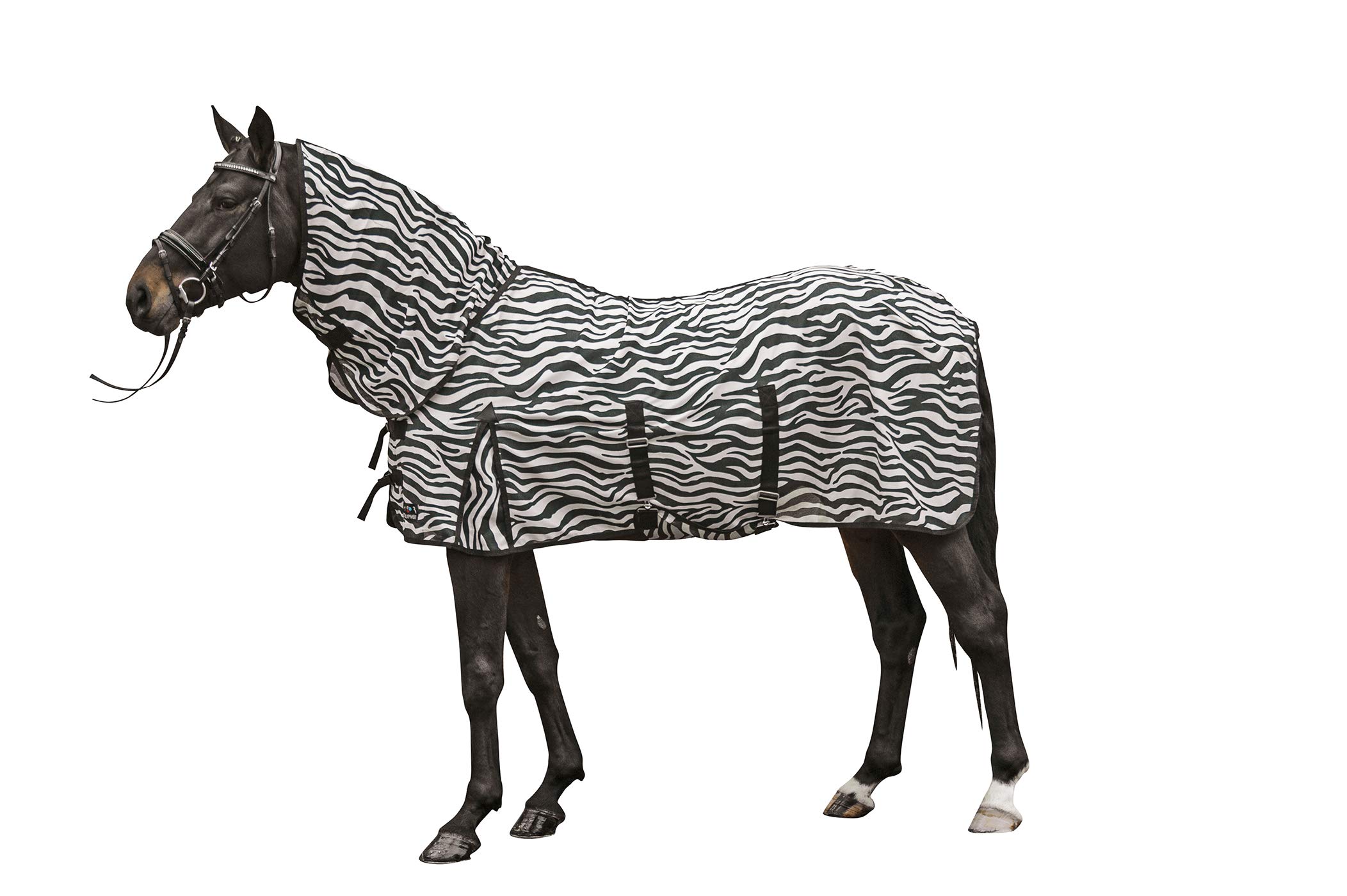 HKM Horse Blanket - White Black_466912910036
