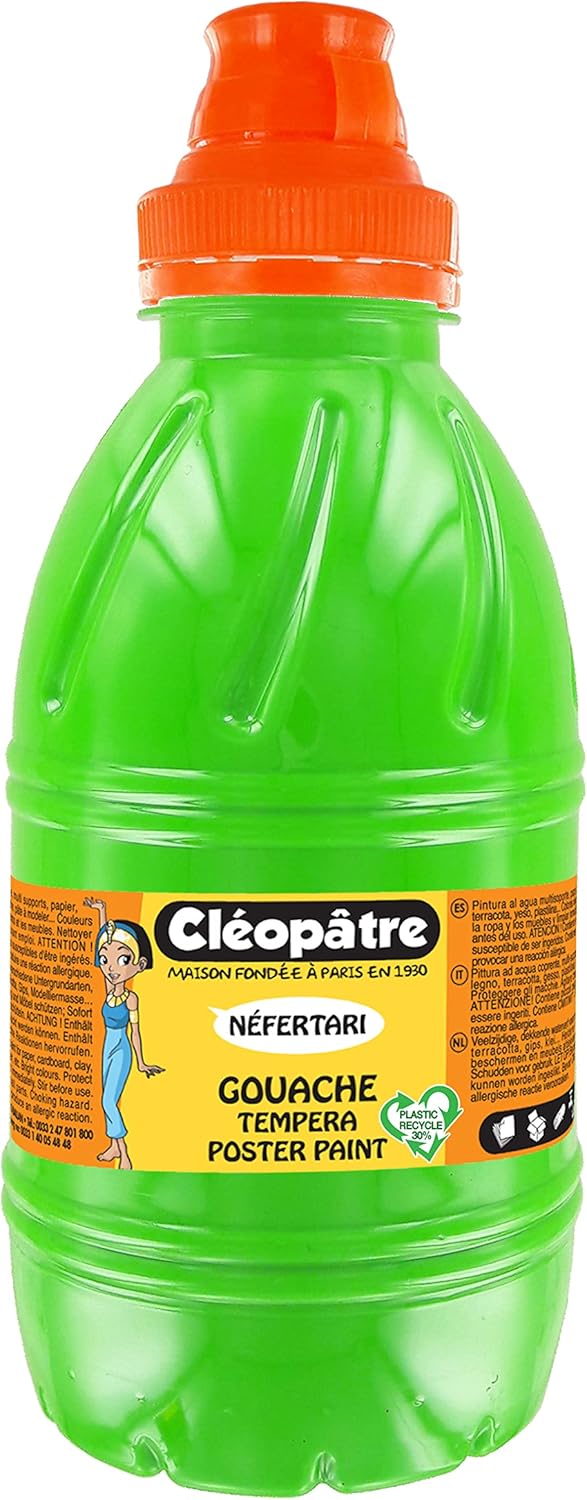 Cleopatra pgbb500-16 Gouache néfertari Baby Blue/White 7.5 x 7.5 x 7.5 cm