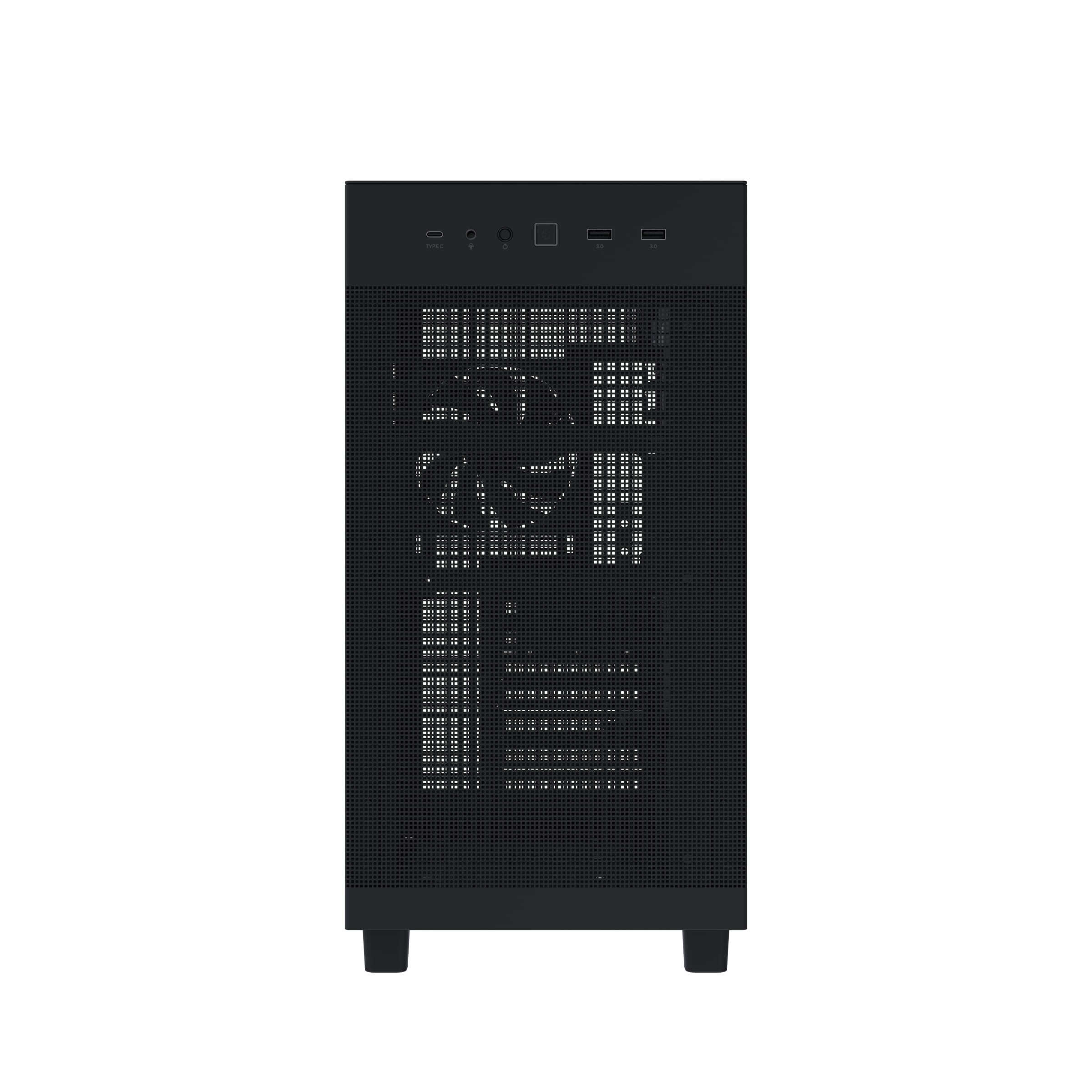 ASUS Prime AP303 Mesh, Case ATX da 44 Litri, Supporto per Schede Grafiche fino a 360mm, Compatibili per Radiatiori fino a 360mm e 60mm di Spessore, Porta USB-C fino a 20Gbps, Nero