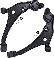 Vista 138 de Detroit Axle - 2 brazos de control inferiores delanteros para Jeep Grand Cherokee Commander 05-10 2005 2006 2007 2008 2009 2010 Conjunto de brazos