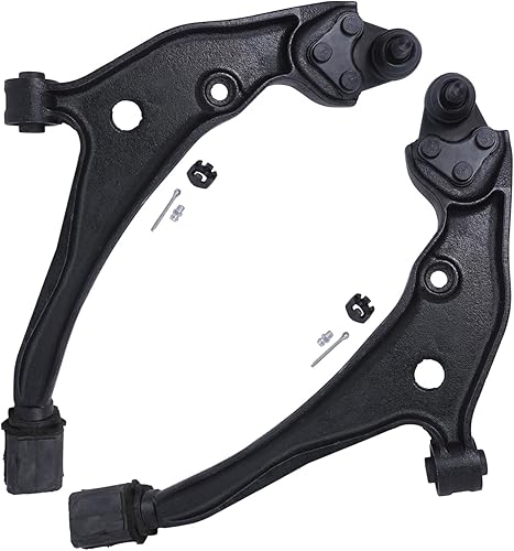 Miniatura 153 de Detroit Axle - 2 brazos de control superiores delanteros para Jeep Grand Cherokee Commander 2005-2010, brazos de control superior con ensamblaje de