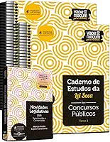 Caderno de Estudos da Lei Seca - Concursos Públicos - Vade Mecum Amarelinho 15ed.2026
