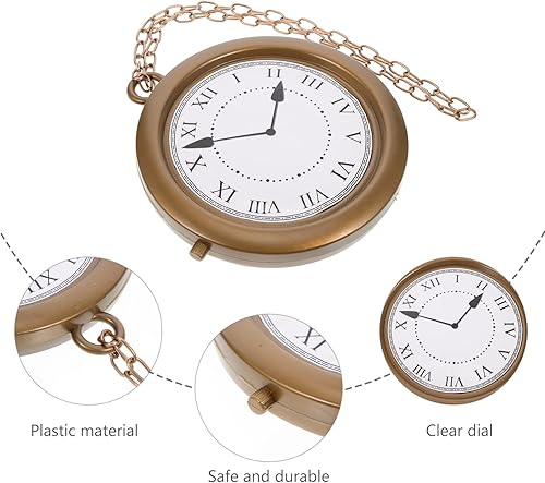 Miniatura 2 de Collar de reloj, disfraz de hombre, collar para hombre, collar para hombre, collar de reloj de cosplay, collar de reloj de fiesta, decoración de