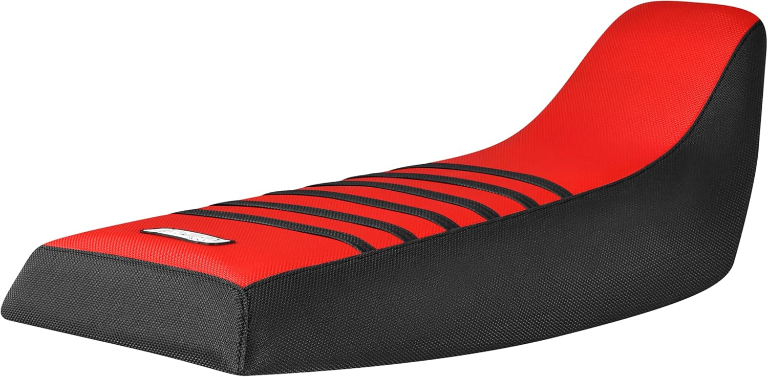 Enjoy Mfg Seat Cover - Compatible with Yamaha 1995-2005 Wolverine 350/YFM350 Gripper seat Cover (YAMIO) #476 (Blue Sides/Black top Standard)