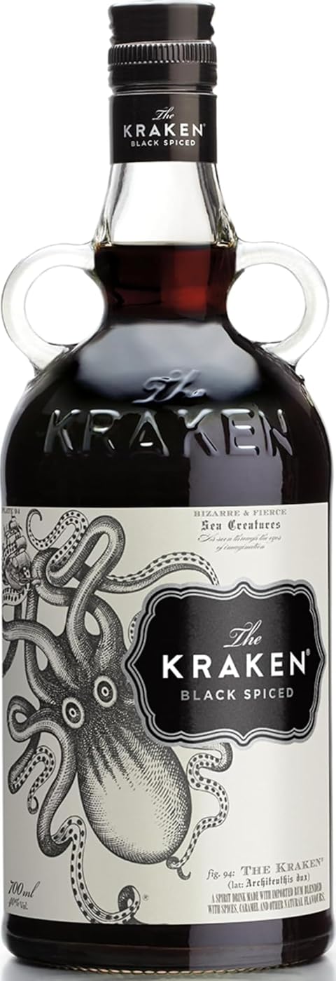 The Kraken Black Spiced | Spiced Rum | 0,7 l | 40% vol.