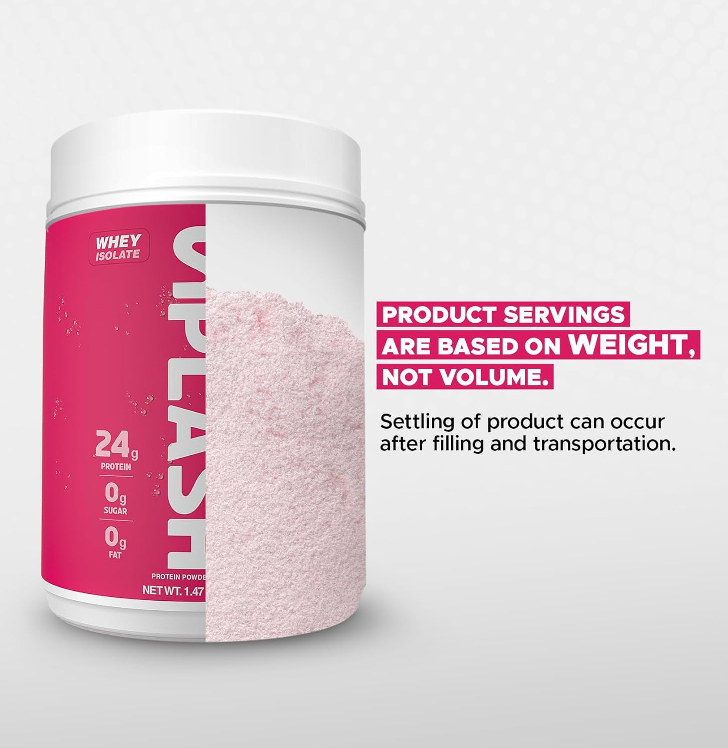 Revolution Nutrition, Splash Clear Protein, Clear Whey Protein Powder, Juice-Type Protein, Candy Flavour, Collagen, 24g Protein, Zero Sugar, Zero Carb, 667g, 23 Servings (Sour Cherry, 1.47 Pound)