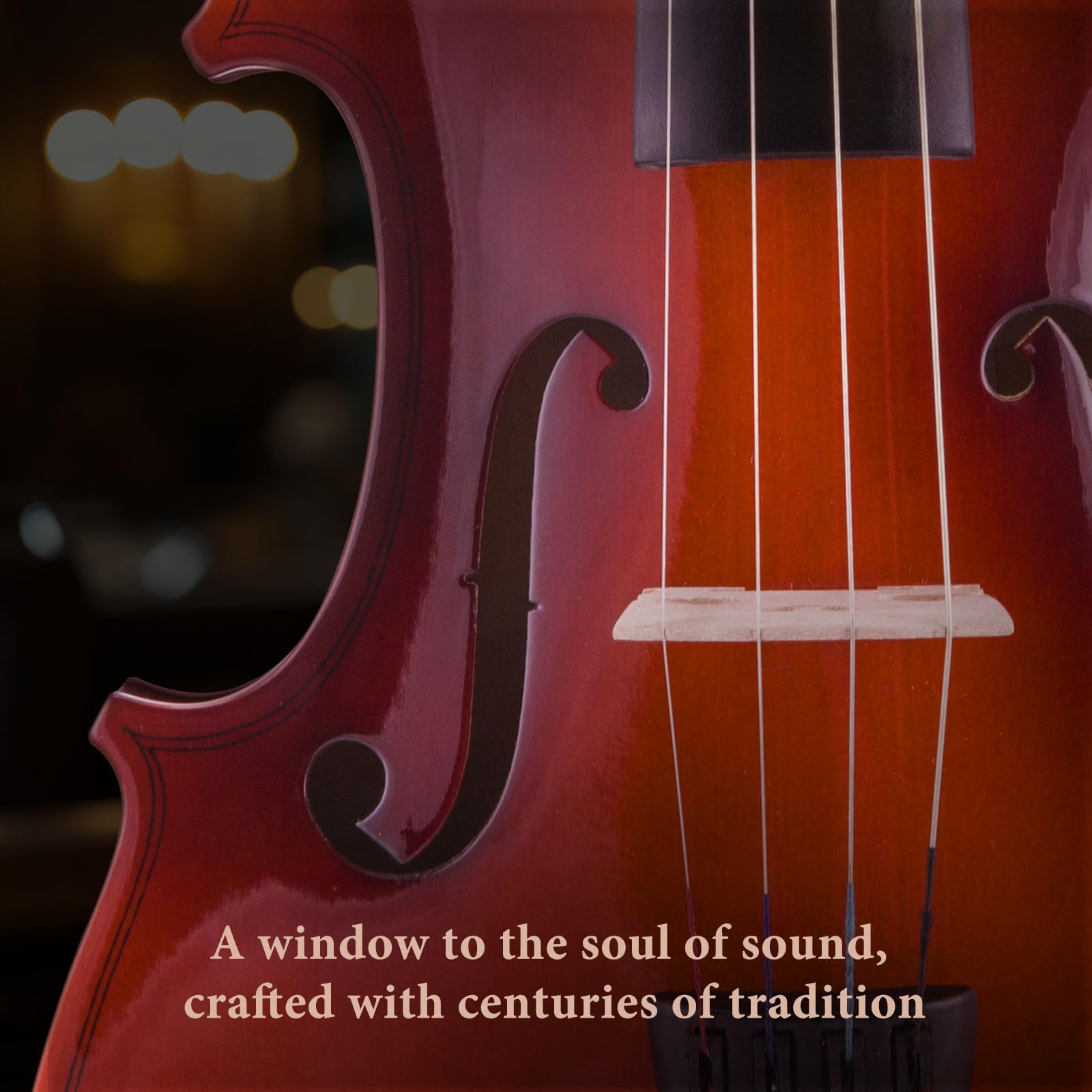 Amazon | Allset バイオリンフィドルセット:4/3 初心者向けポリッシュ