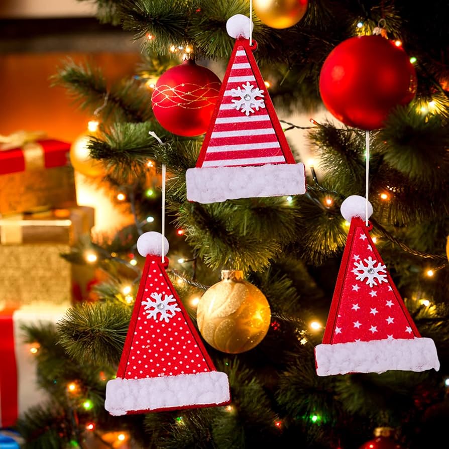 ミニクリスマスツリー フェルトオーナメント付き ミニクリスマスツリー フェルトオーナメント付き