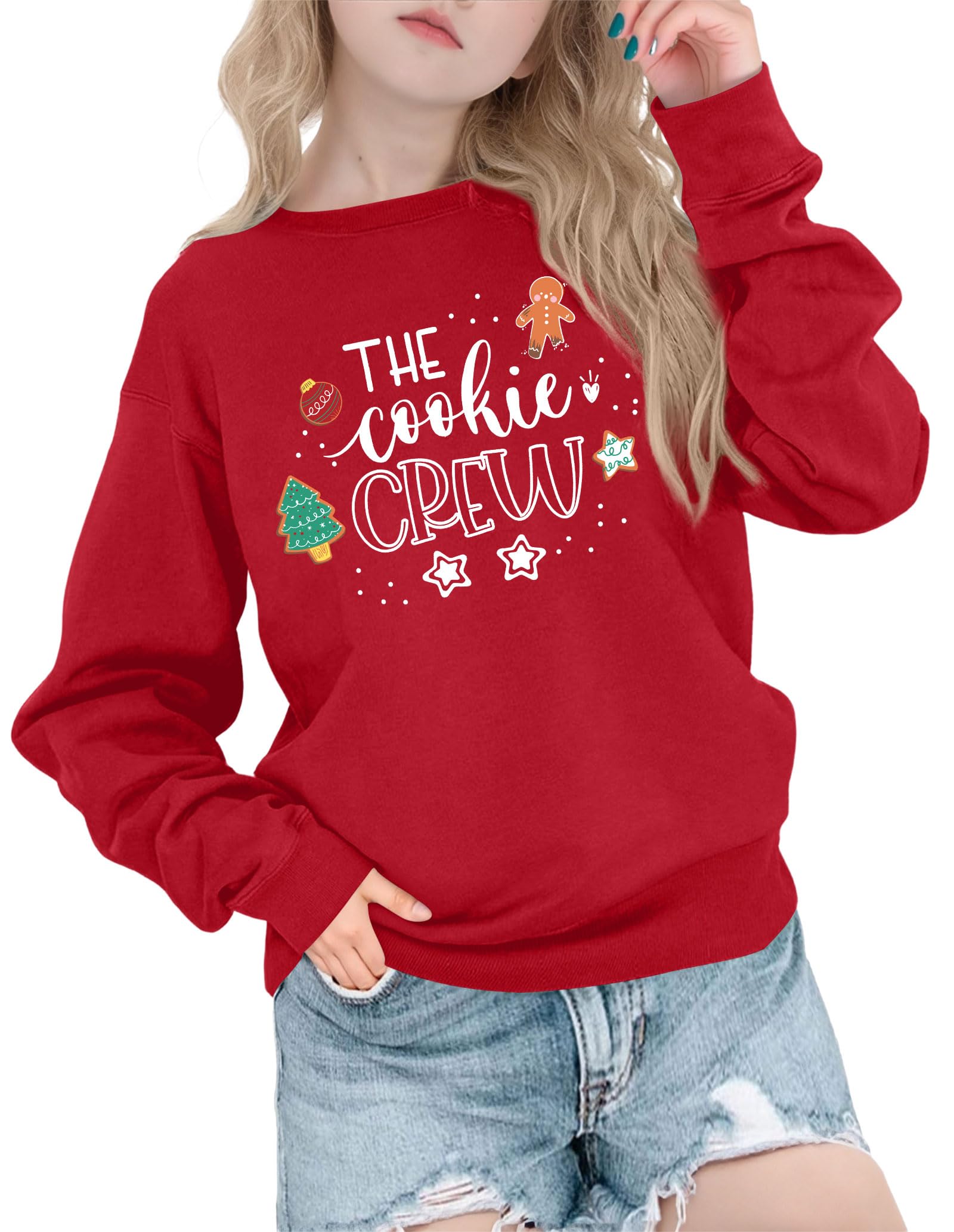 Pull de Noël enfants The Cookie Crew le cadeau idéal pour les fêtes - 7