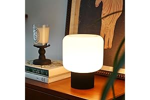 Halo Mushroom Night Light with Magnifying Glass Lamp