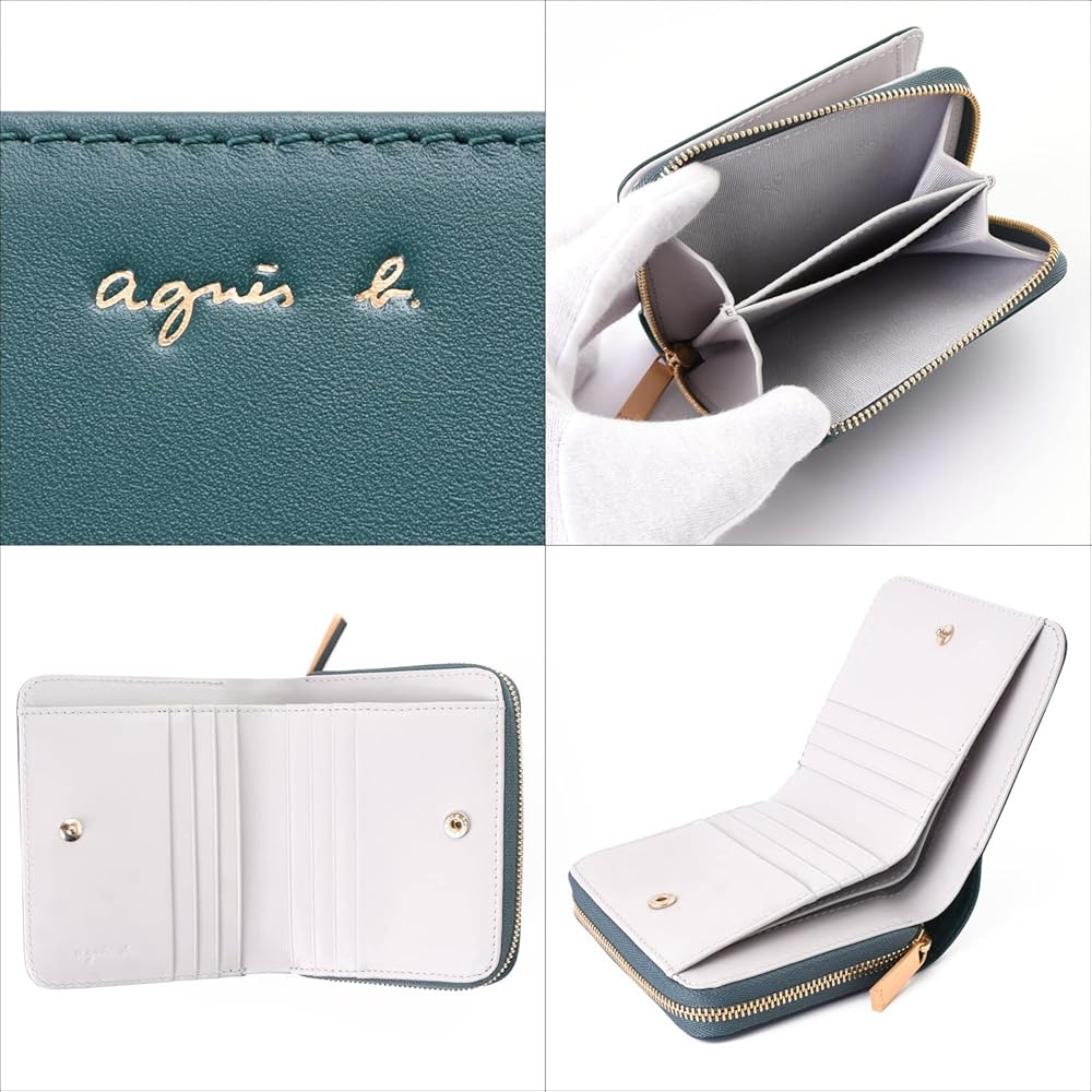 Amazon | [名入れ可] アニエスベー agnes b. 財布 2つ折り財布