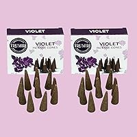 Vista 245 de TRUMIRI Copal Incense Cones - Total 20 Cone Incense - Dual Pack of 10 Insence Cones - Incense Cones Scented - Cone Incense Scents - Insense Cones