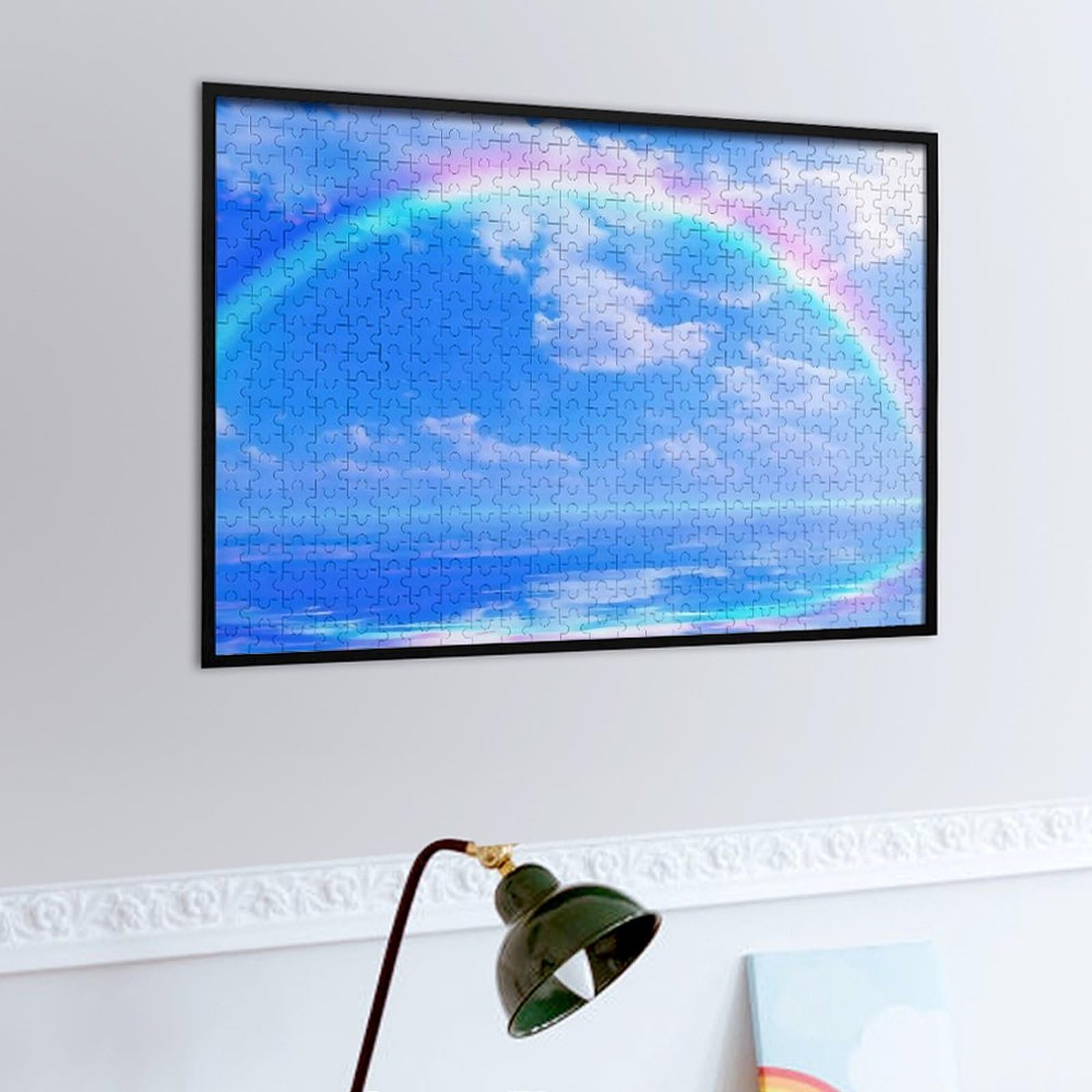 空山基 限定　パズル　500piece QUASAR 超希少　完売品　日本製 Amazon.co.jp: 虹のポスター白雲太陽の光 青空日の出