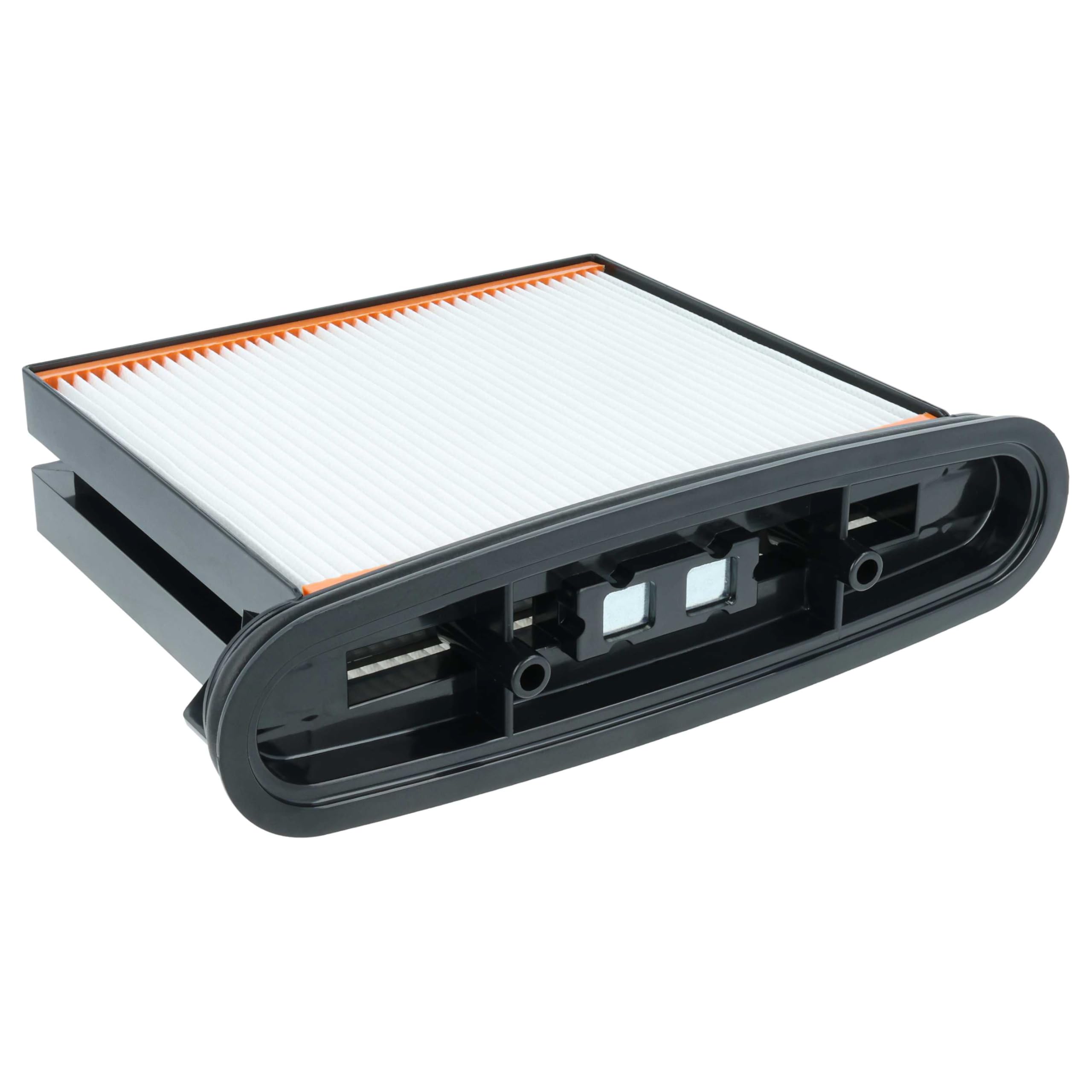 vhbw Filtro plisado plano H11 compatible con Starmix FK 4300 aspiradora industrial, seco y húmedo - Elemento filtrante