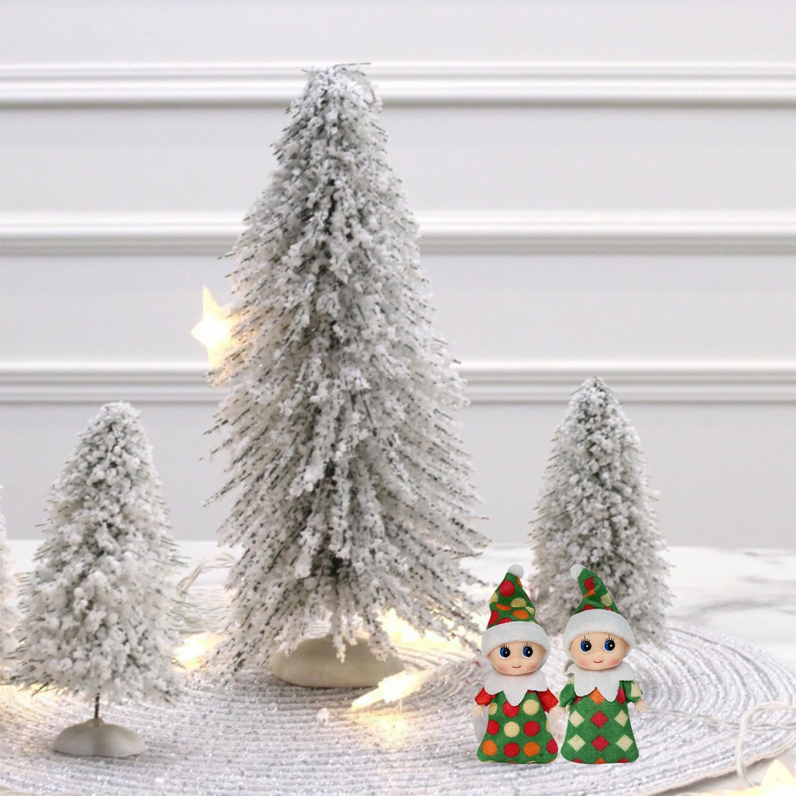 Mini Elf Baby Elf Doll for Christmas Decor Tiny Elf Doll for Kids Xmas Gift, Advent Calendar, Stocking Stuffers - Image 3