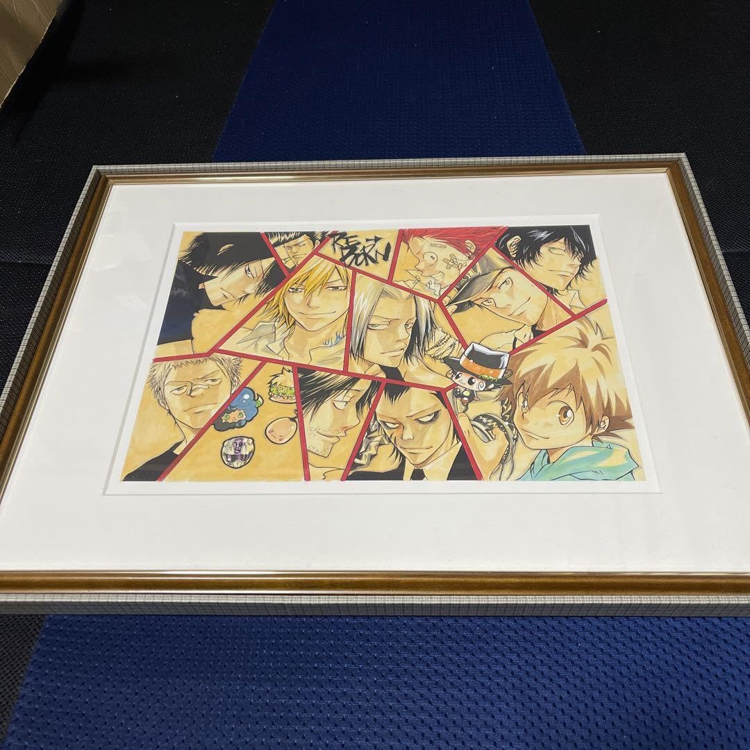 家庭教師ヒットマンREBORN!　リボーン　天野明　複製原画 家庭教師ヒットマンREBORN！』複製原稿4枚セット ヴァリアー