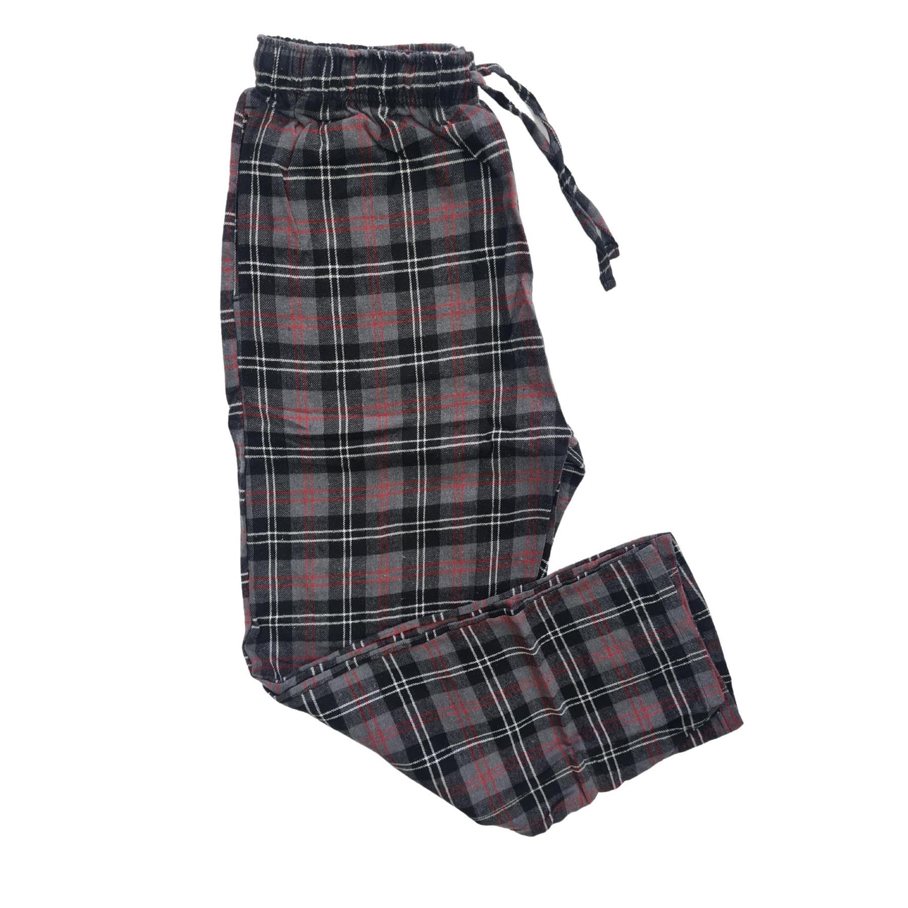 Style It UpMens Pyjamas Lounge Pants Cotton Flannel Bottoms Trouser Nightwear PJs Sleepwear Big & Tall Plus Sizes up to 4XL