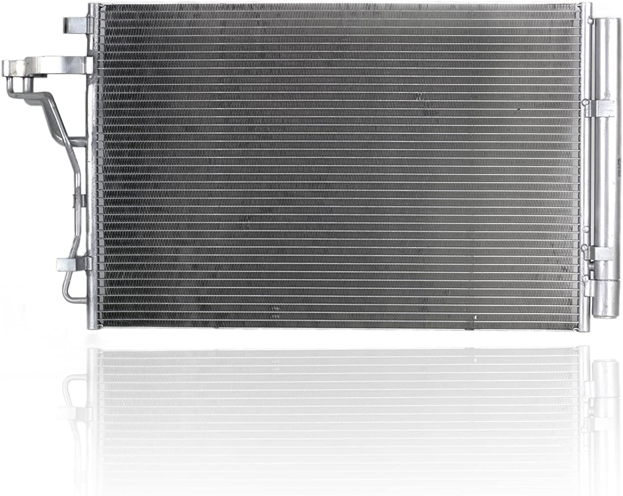 A/C Condenser - Pacific Best Inc. Compatible/Replacement for 4431 14-16 Kia Soul - With Receiver & Dryer