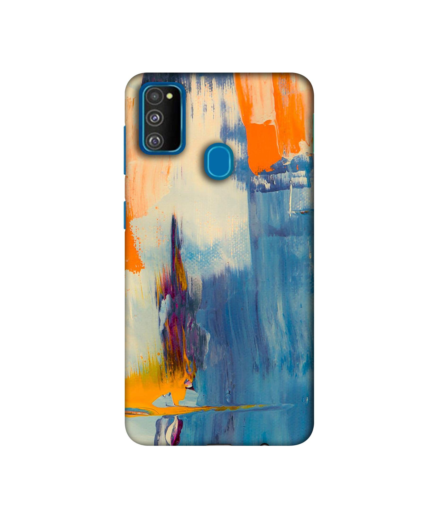 Amazon Brand - Solimo Plastic Designer Multicolor Brush Texture 3D Printed Hard Back Case Mobile Cover For Samsung Galaxy M21 / M30S (B07XM7VZ2K) Amazon Price History, Amazon Price Tracker