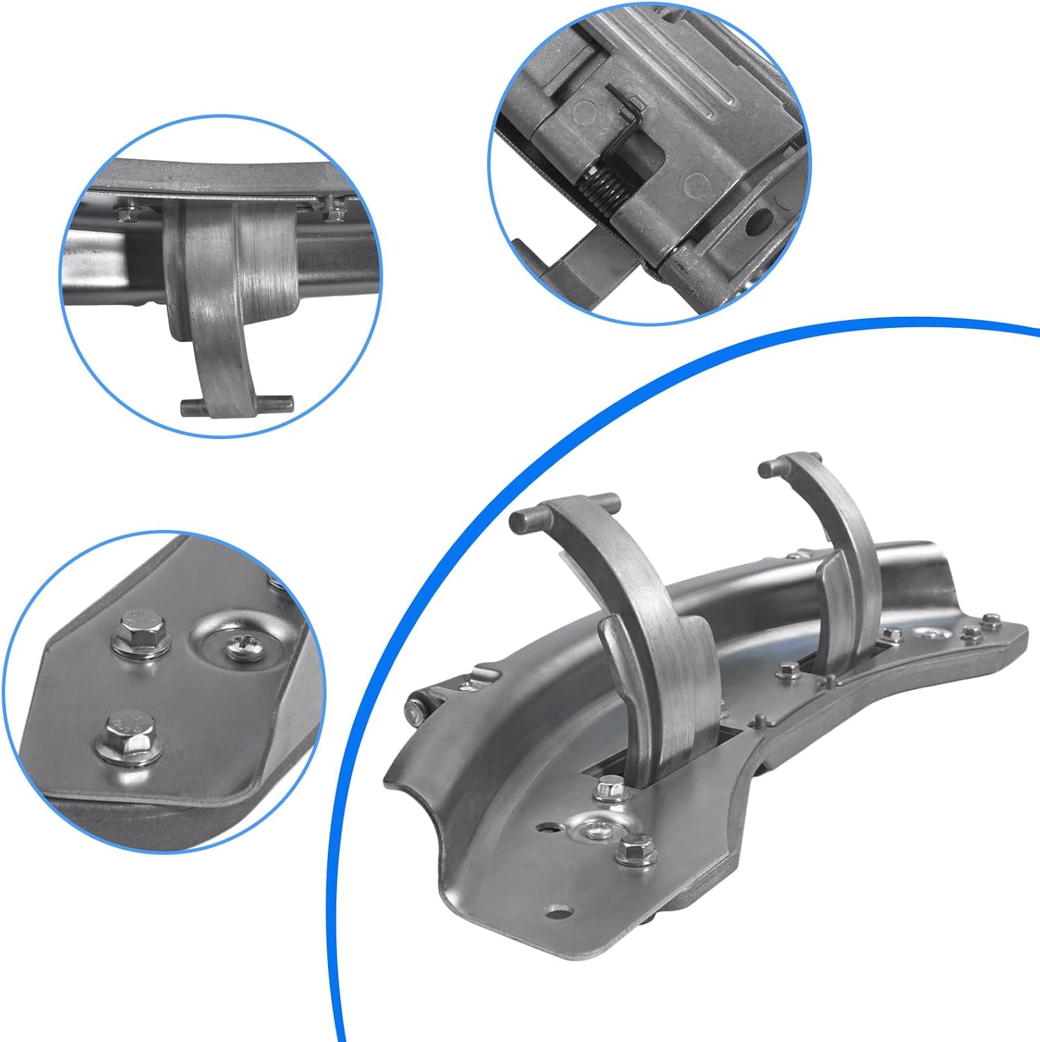 Washer Door Hinge Assembly Replacement for AEH73976801 MJH642131 AEH71610401 AEH71610406 AEH75016201 Fit for LG for Kenmore Washer
