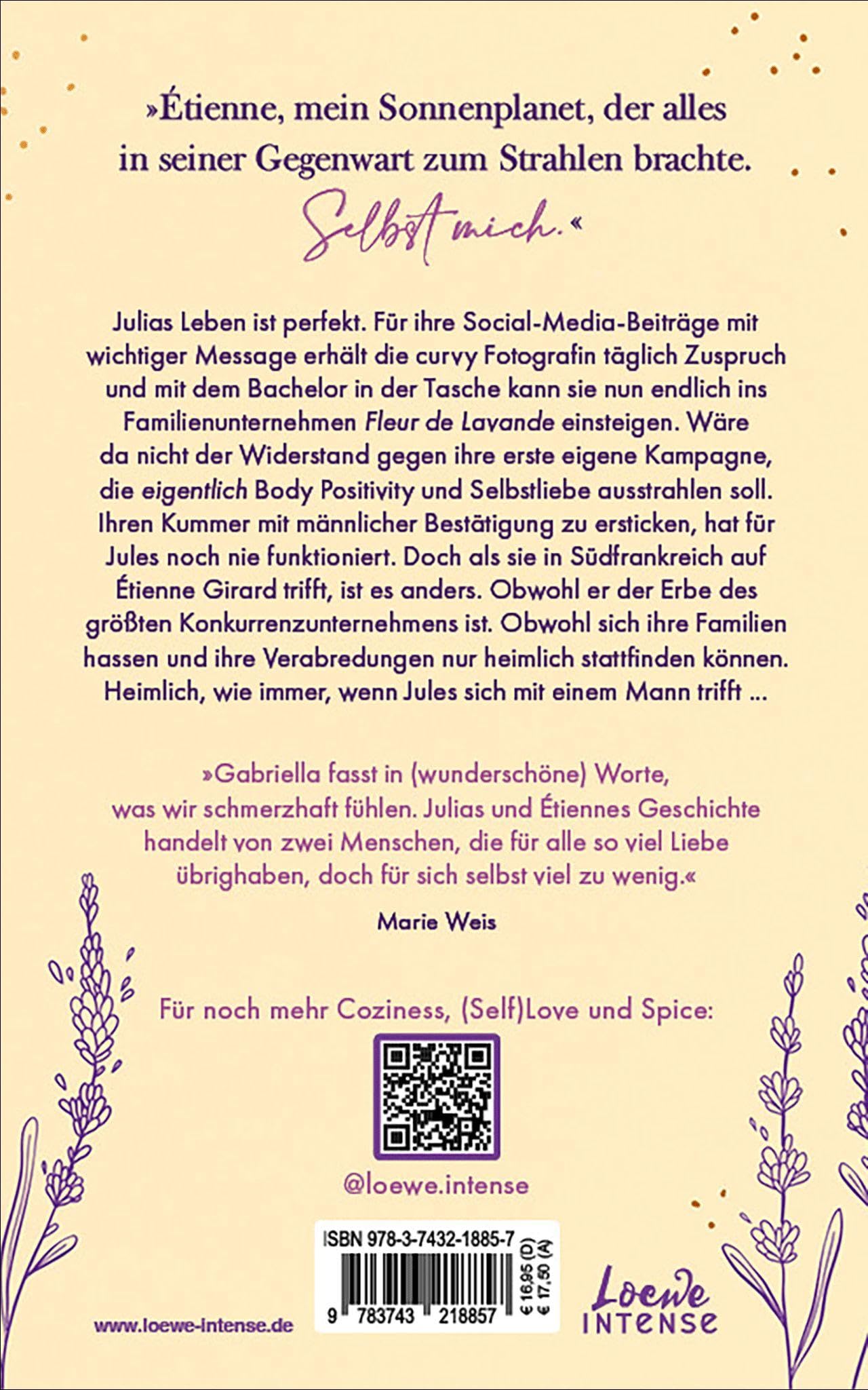 Fleur de Lavande (Band 2) - Wie du strahlst: Zwischen Forbidden und Self Love im wunderschönen Frankreich - Plus Size Prota meets Golden Retriever Book Boyfriend