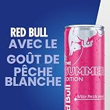 Red Bull Energy Drink Summer Edition, White Peach, confezione da 12 - 12 x 250 ml I Bevanda energetica al gusto fruttato di pesca bianca stimola corpo e mente - 2