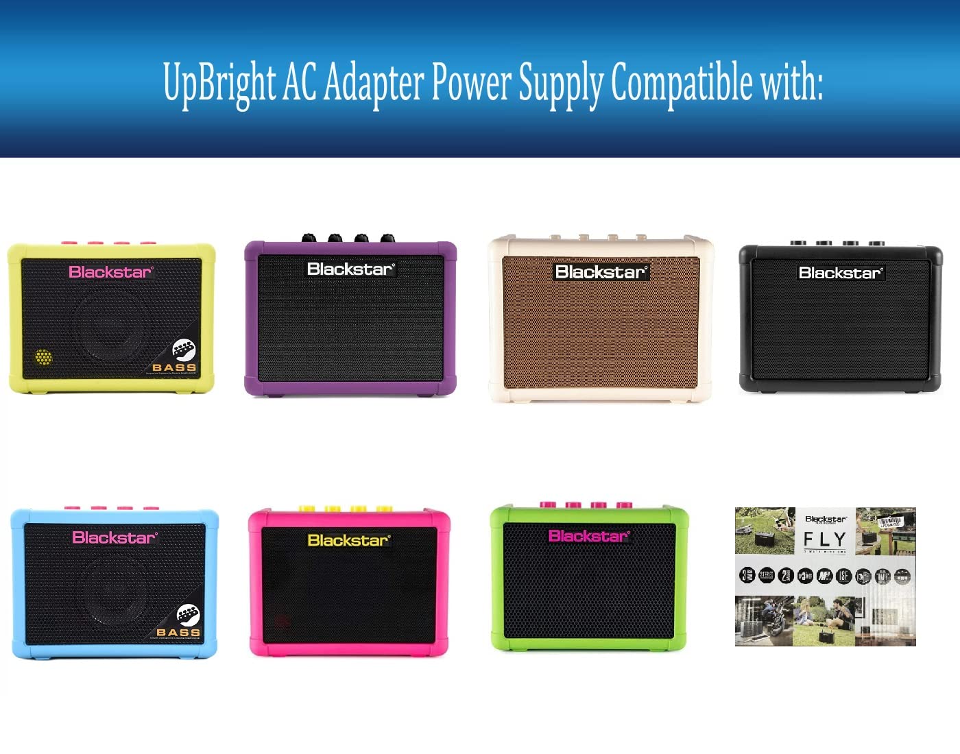 Amazon.com: UpBright DC 6.5V AC Adapter Compatible with Blackstar