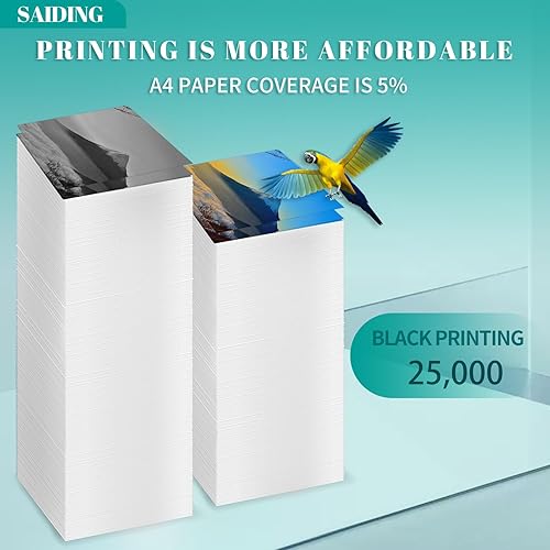 Miniatura 465 de SAIDING Cartuchos de tinta remanufacturados 712 712XL de repuesto para impresora de trazador DesignJet T230 T210 T650 T630 Studio (paquete de 4) 4-1