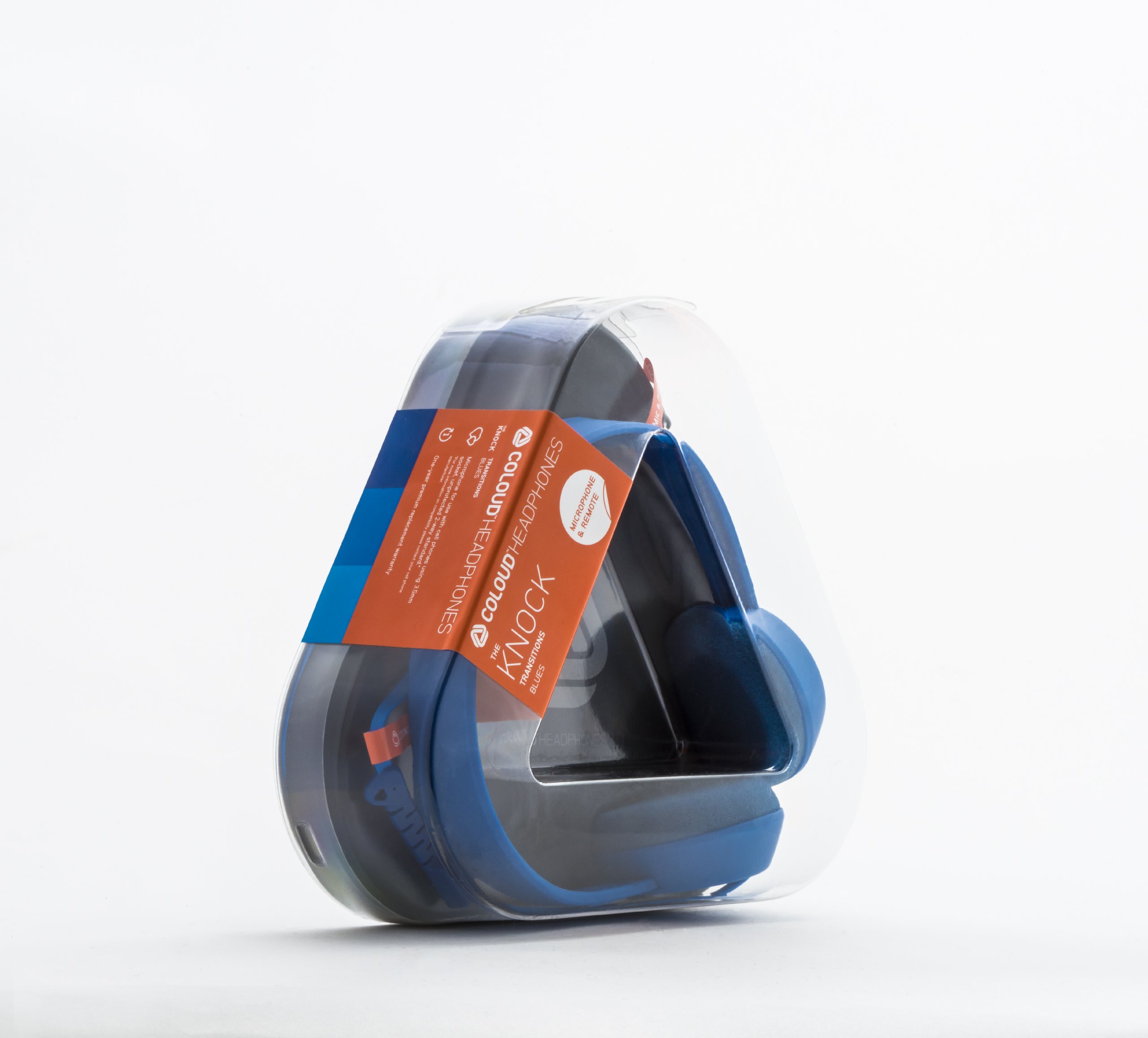 Coloud Knock Transition Headphones - Blue: Amazon.co.uk
