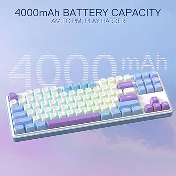 Amazon | Redragon K707 PRO 80% ワイヤレスガスケット RGB