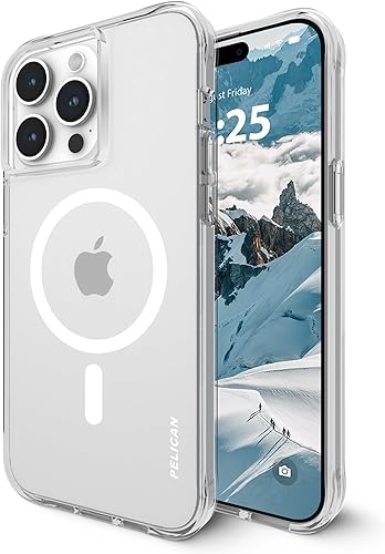 Pelican Ranger Series - Funda para iPhone 15 Pro Max de 6.7" [Compatible con MagSafe] [Anti-Amarilleo] Funda magnética con tecnología anti-arañazos