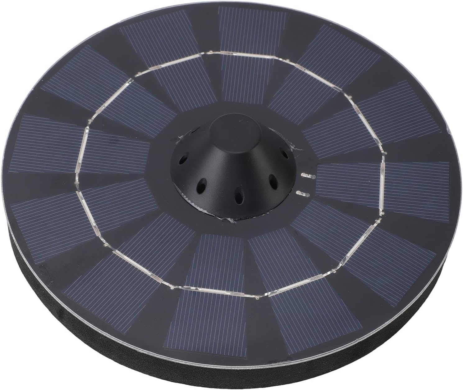 Solar Floating Pond Aerator 2.5W Automatic Power Off Floating Solar Powered Pump 6V for Outdoor Back the Panel This Floating Aerator Automatically Solar Floating Pond