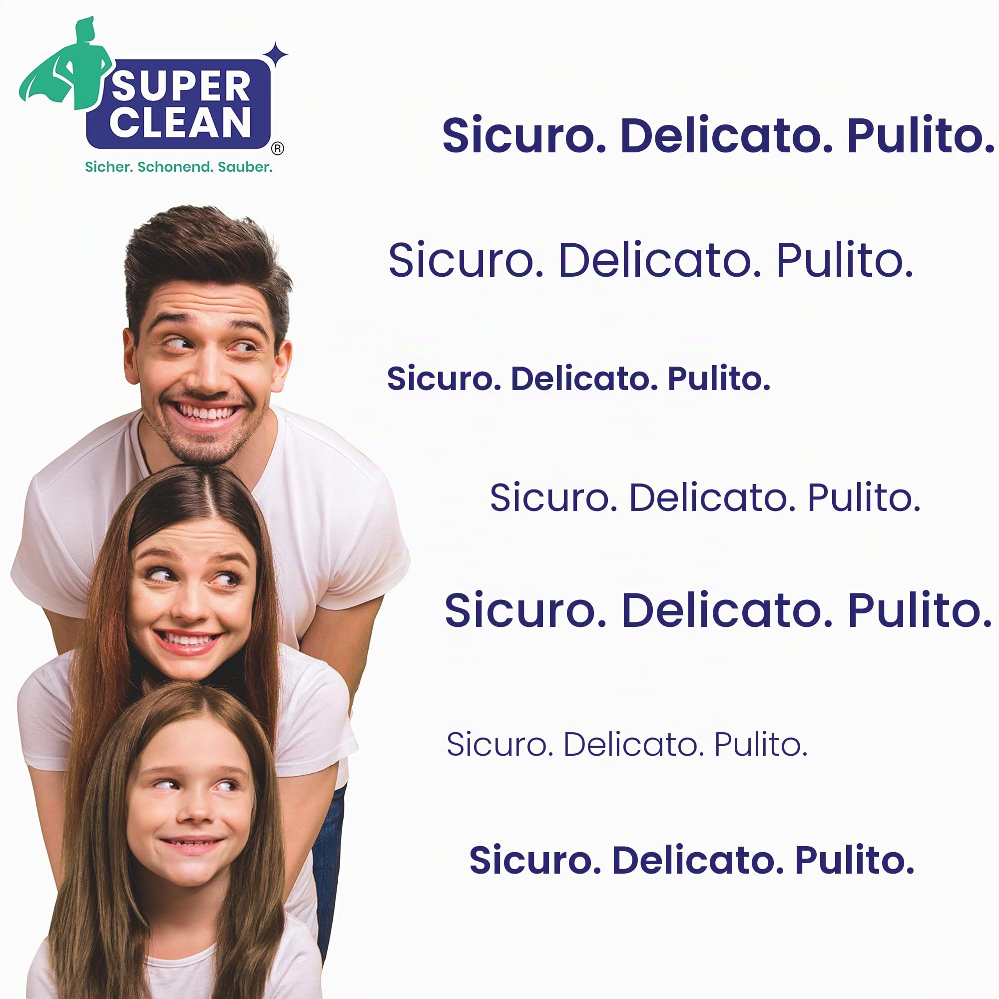 SUPER CLEAN 4 x 2L universale disincrostante – liquido – per tutte le macchine e marche – 80 x decalcificazione – efficace decalcificante liquido di macchine da caffè, bollitori e docce