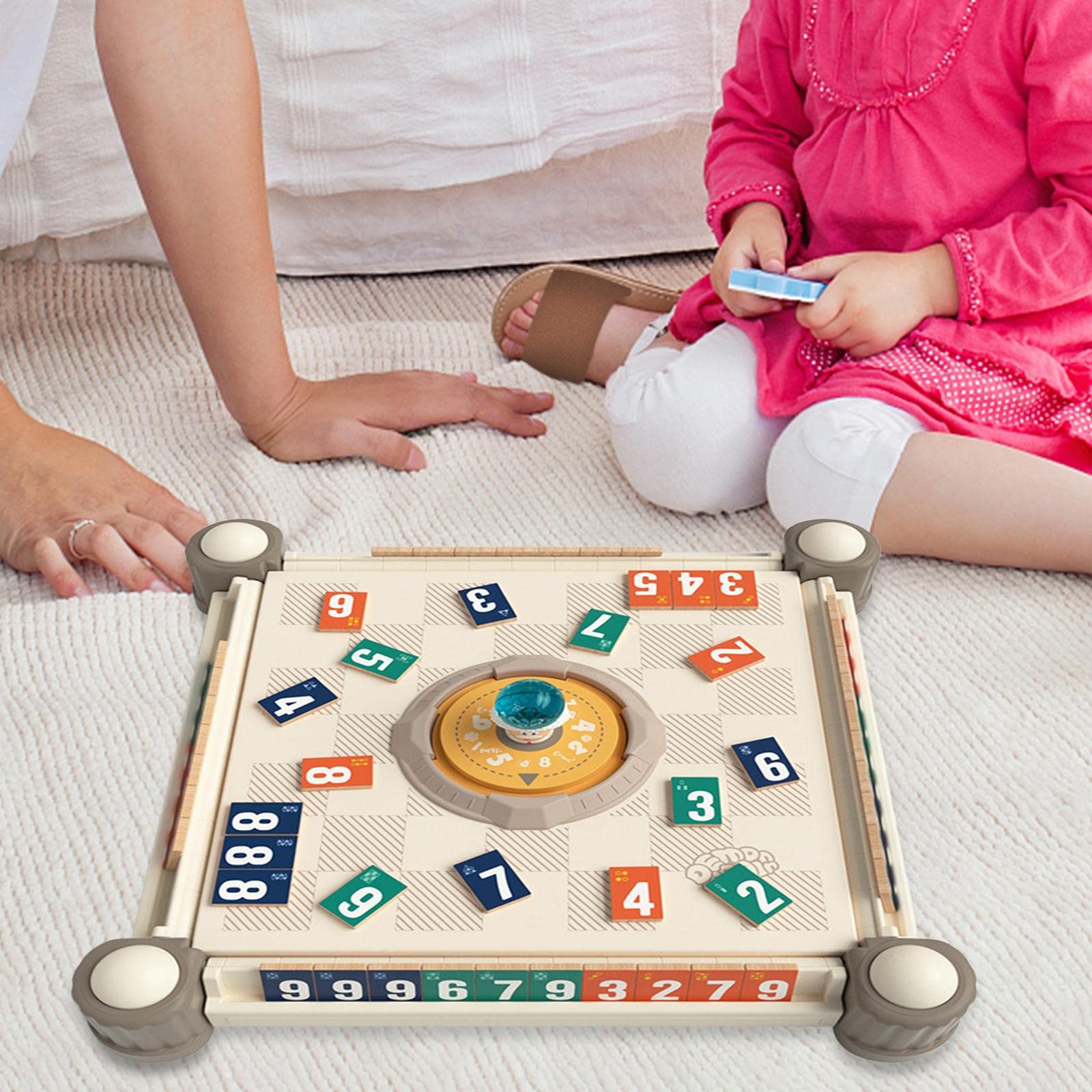 F Fityle Juguetes interactivos para Padres e Hijos, Juegos de Mesa de Pensamiento para, de interés, de Madera, Juego de