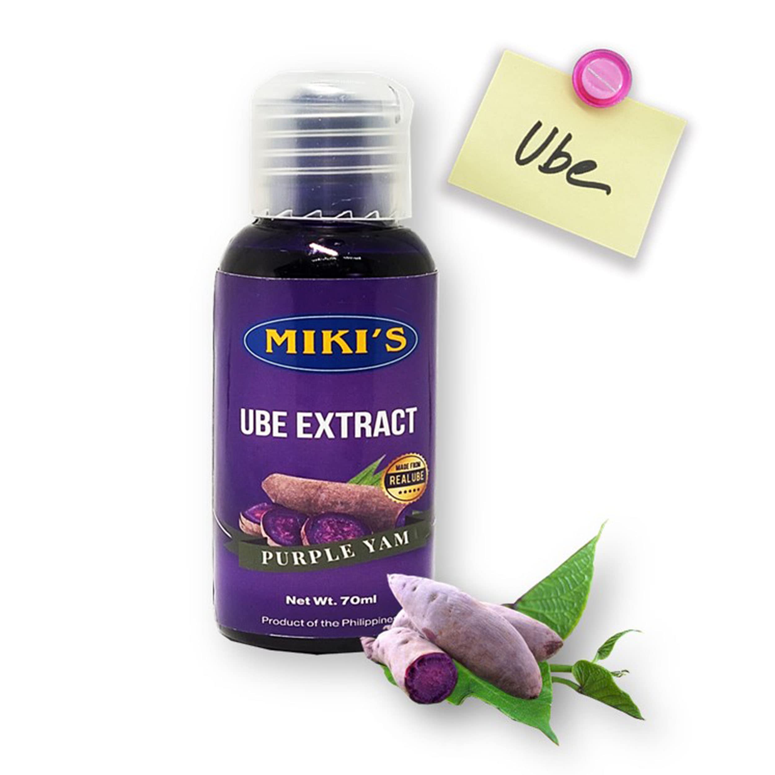 Buy Real Ube Purple Yam Flavoring Extract from Natural Ube by Miki's 70