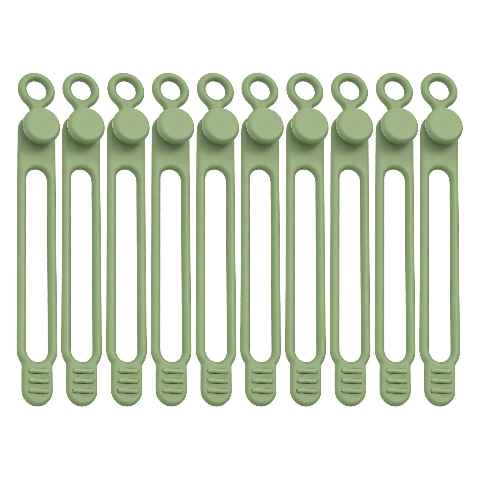 Cable Ties,10pcs,Small Zip Ties,Data Cable Organizer, Reusable Silicone Cables Straps,Elastic Reusable Silicone Cables Straps Cord Organizer for Bundling and Earphone, Phone Charger