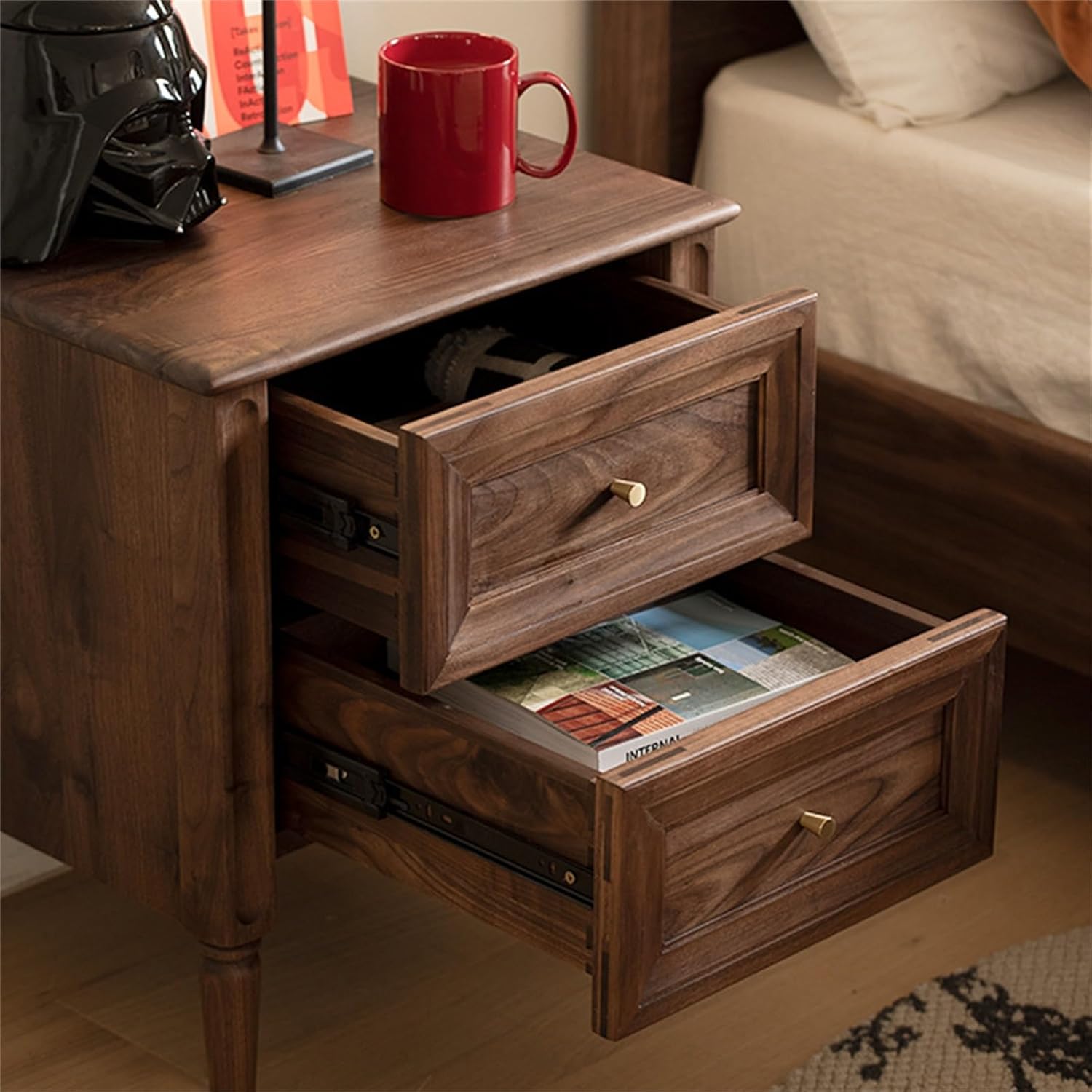 輪島 溜塗 蔦の細道蒔絵 平棗 東隆利 茶道具