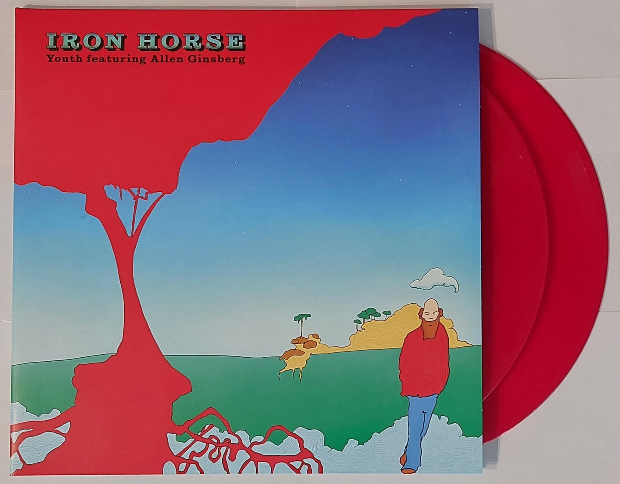 Youth Featuring Allen Ginsberg Iron Horse [solid Red Vinyl 2lp] 2LP New 84449306