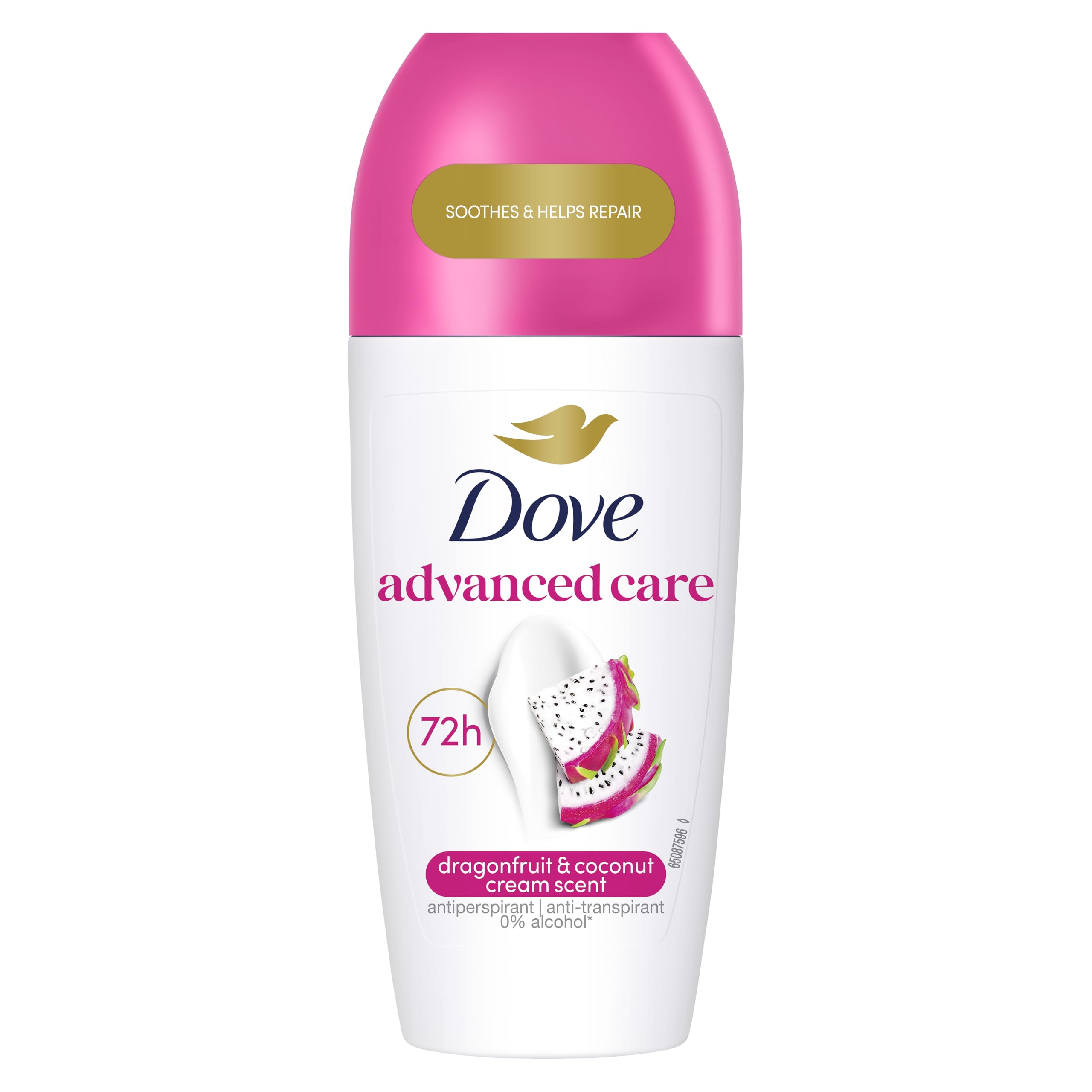 Dove Advanced Care Desodorante Dragon Fruit 72 Horas Roll On 50Ml