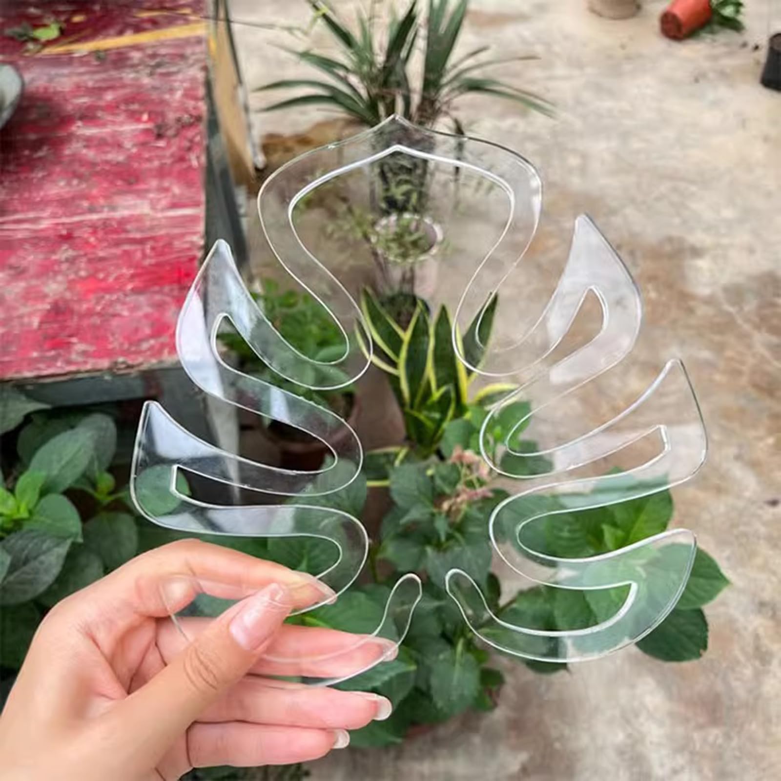 Supporti per Clip Supporto da Giardinaggio Gestione efficiente, Adatti per i Piccoli vasi Che per Le Clip Supporto per Piante in plastica per l ' Agricoltura Larga