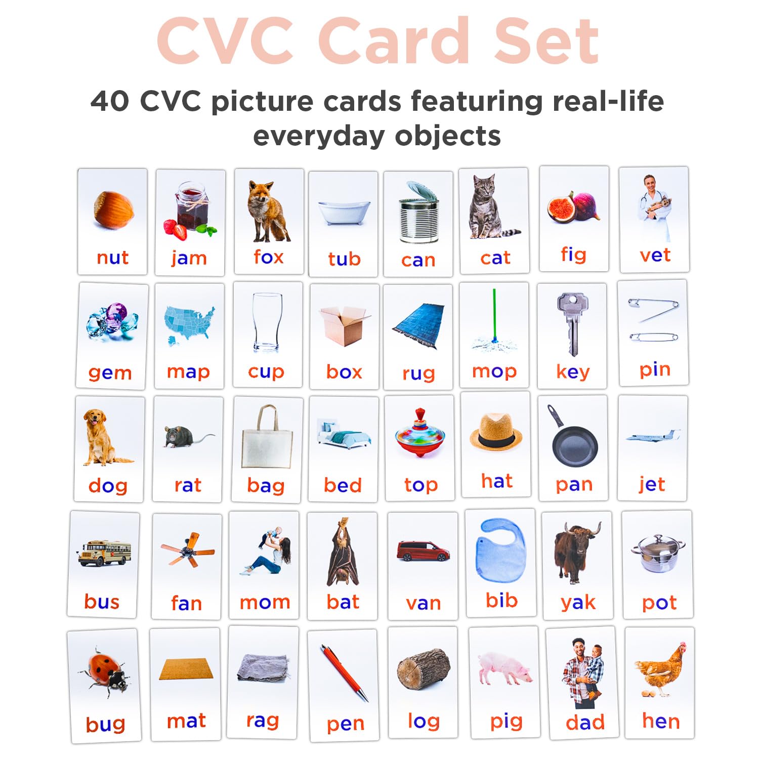 Magnetic Foam Letters for Kids - Classroom Alphabet Letters Kit 284 Pcs with CVC Cards - Montessori ABC Board Magnets