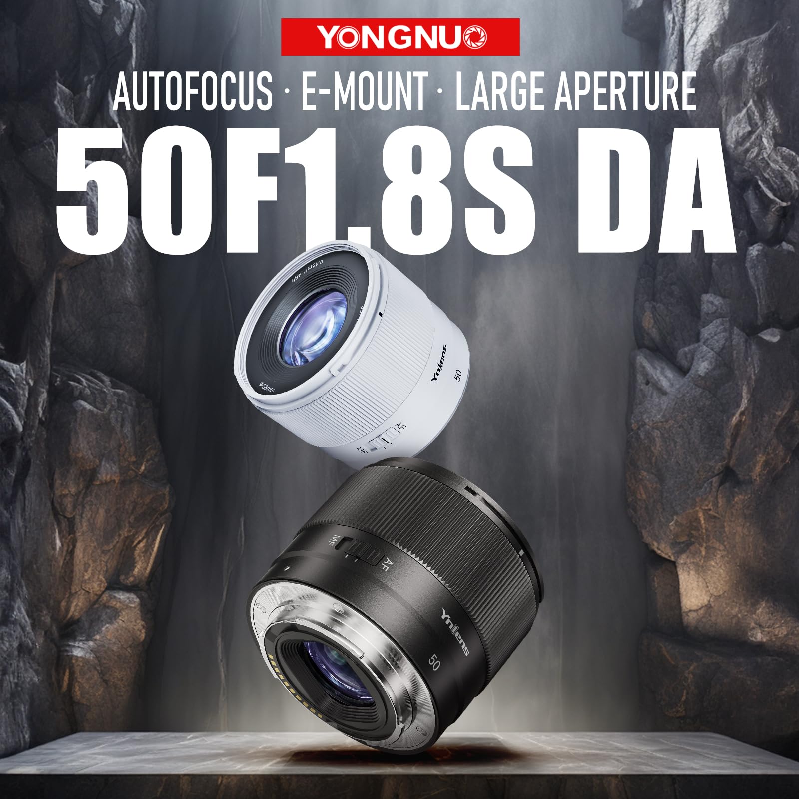 Amazon.co.jp: YONGNUO 50mm F1.8 オートフォーカスレンズ Sony E