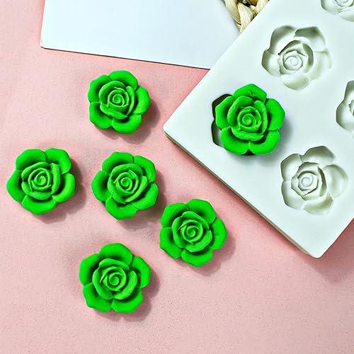 Miniatura 6 de Molde de silicona para pastel de frijoles verdes, molde de caramelo de chocolate para postre de bricolaje, molde de bloque de hielo hecho a mano,