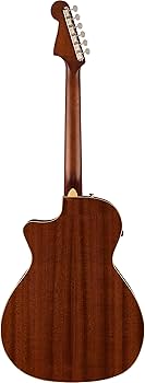 Fender Newporter アコースティックギター Fender Newporter Player, Walnut Fingerboard, Black Pickguard