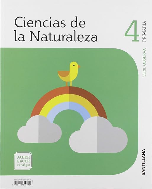 Portada de Ciencias Naturales 4º Educacion Primaria Serie Observa Saber Hace R 20