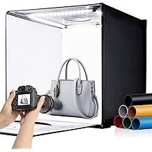 Tente De Studio Photo SAMTIAN M80 – 32 Pouces (81 Cm) – Fonds Noirs, Blancs, Etc.