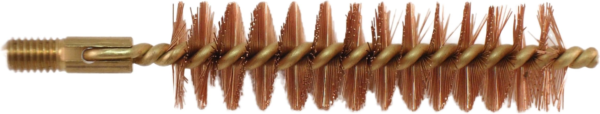 Pro-Shot .54 Caliber Black Powder Bore Brush: Solid Brass Core, Stiff Bristles, Fits #10-32 Threads, Hunting Essentials Tool Set for Gun Cleaning Kit, Rifle Cleaning Kit & Gun Cleaner Needs