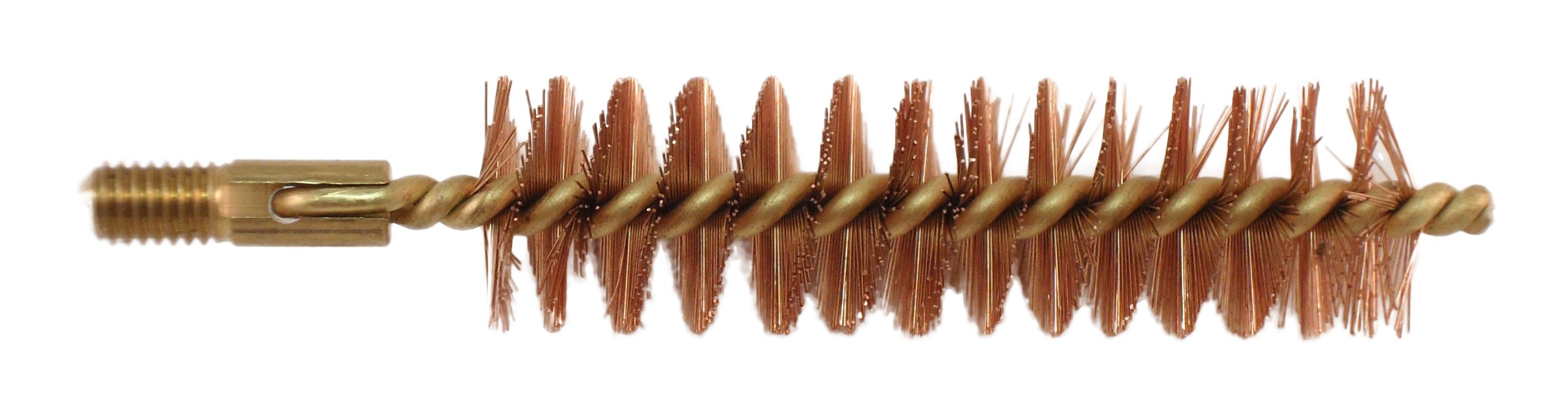 Pro-Shot .54 Caliber Black Powder Bore Brush: Solid Brass Core, Stiff Bristles, Fits #10-32 Threads, Hunting Essentials Tool Set for Gun Cleaning Kit, Rifle Cleaning Kit & Gun Cleaner Needs