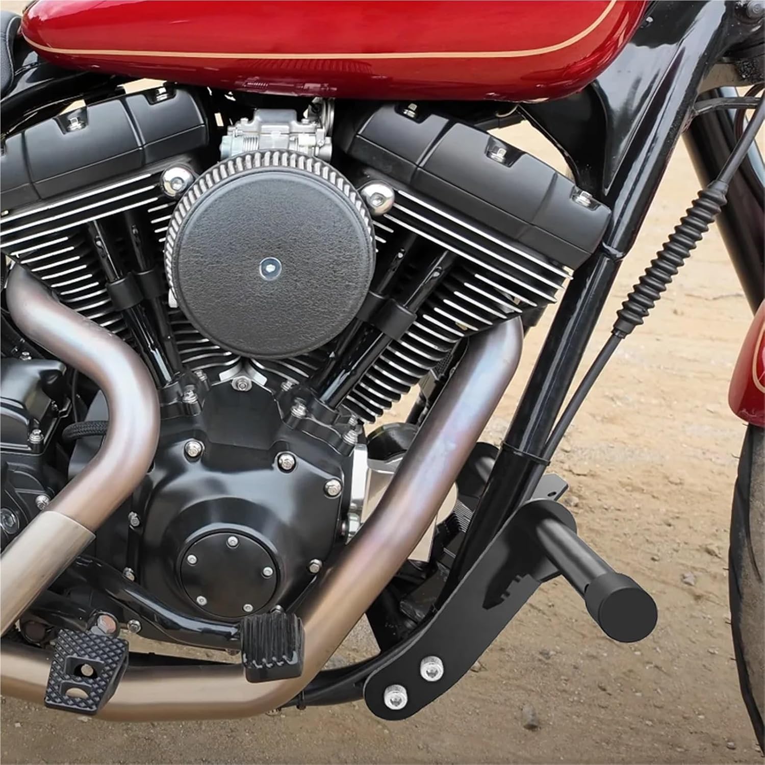 Motorcycle Highway Peg Crash Bars Crash Cage For Harley Dyna Street/Fat Bob Low Rider Wide Glide Switchback Sport Glide Custom